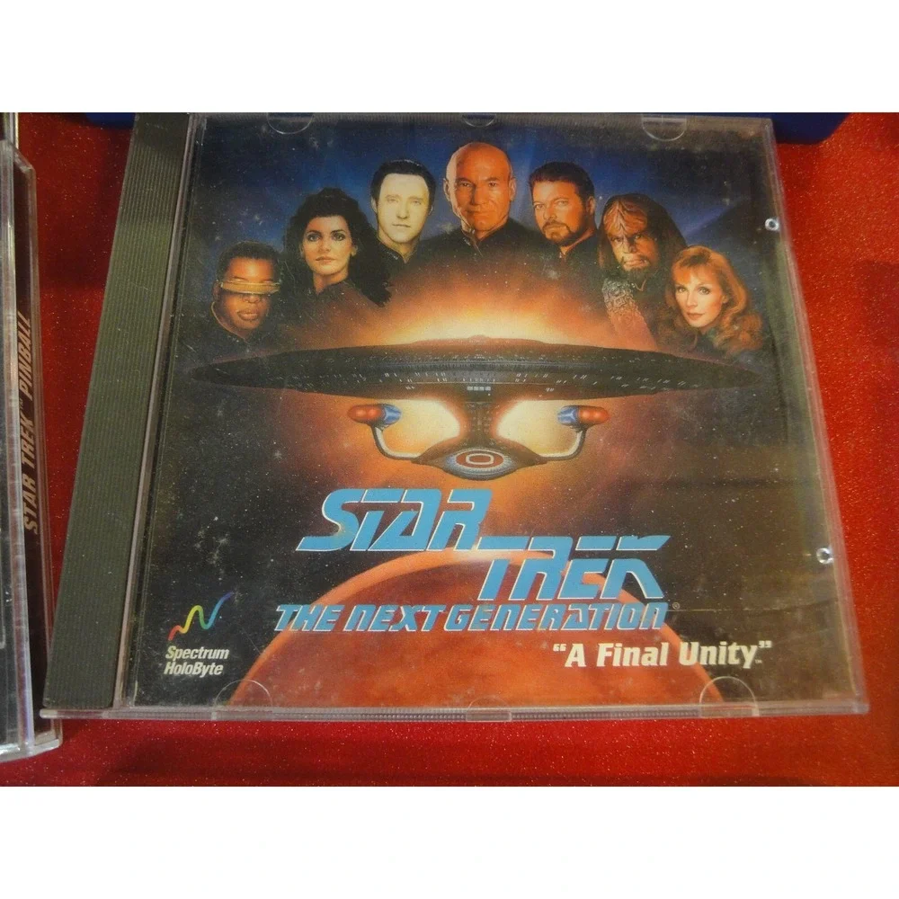 5 Star trek vintage PC game lot Deep space nine next generation pinball Klingon